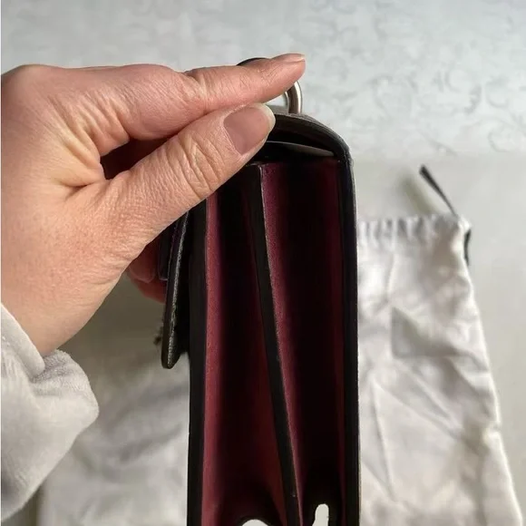 Gucci Supreme Monogram Blooms small Dionysus Bag Beige - Picture 4 of 6